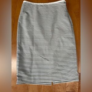 The Limited- Striped Pencil Skirt -Size 0